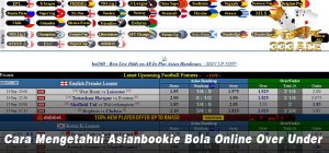 Cara Mengetahui Asianbookie Bola Online Over Under